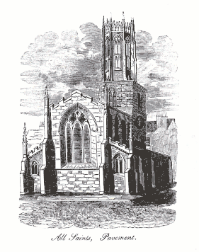 All Saints Church, Pavement